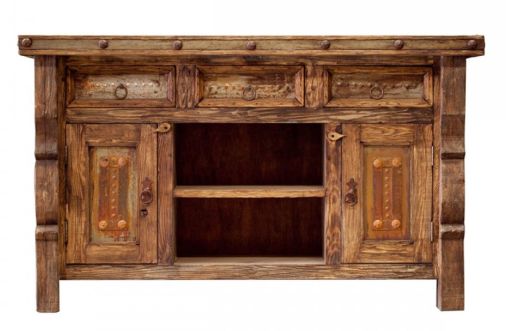 Six Hacks to Make Your Rustic TV Console Look Stunning